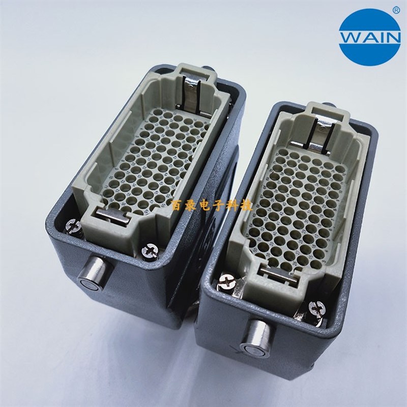 WAIN唯恩重载连接器 HDD-072-MC/FC 72针72芯 哈丁ILME插头
