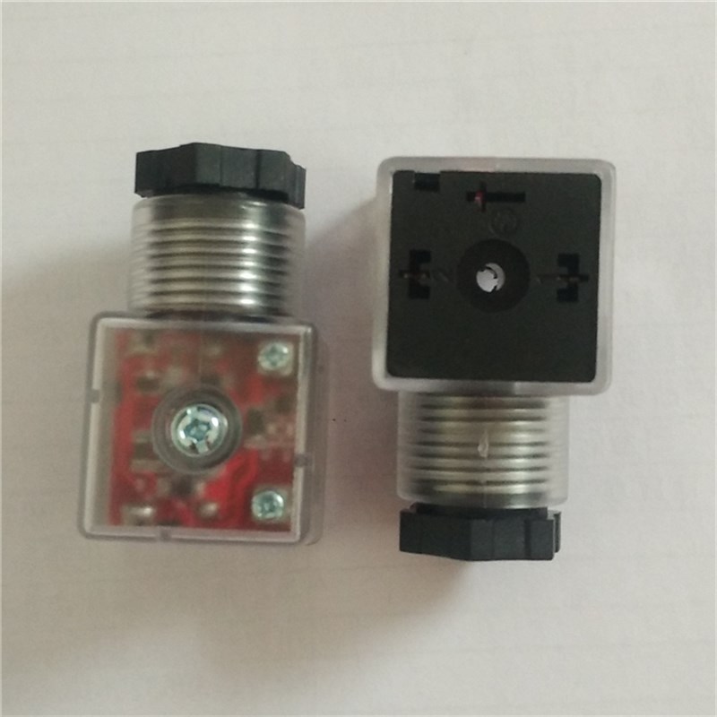 电磁阀线圈节能插头 接线盒 模块 线圈长时间通电不发热 43650A型