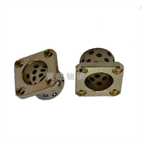 自润滑方型法兰石墨铜套衬套SYL-MPTSZ20-25 30 35 40 50