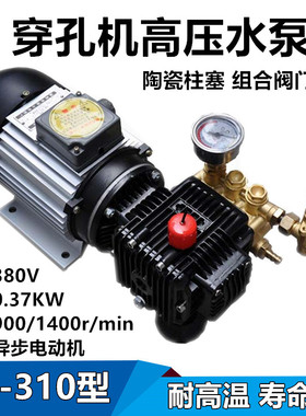 穿孔机高压水泵TZ-310型金马宝玛打孔机高压水泵一体机细孔放电机