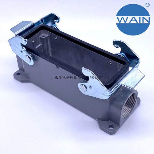 H24B-SF-2L/W-M25 WAIN唯恩重载连接器 24针封底底座 哈丁浩亭