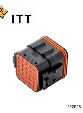 ITT/进口 132025-005 连接器 插头 护套 外壳 25孔 原装
