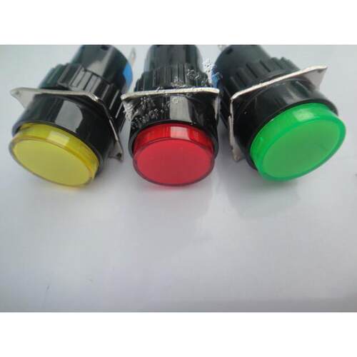 上海港博按钮信号灯LA239E SGBLA16圆形2二脚指示灯LAMP 220V 24V