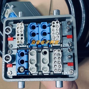 HARTING威乐重载连接器 唯恩ILME航插集成 气电一体双排线束组合