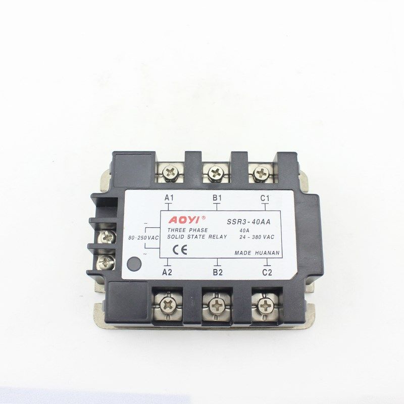 AOYI 奥仪SSR3-75AA三相优质交流固态继电器固态模块厂家质保2年