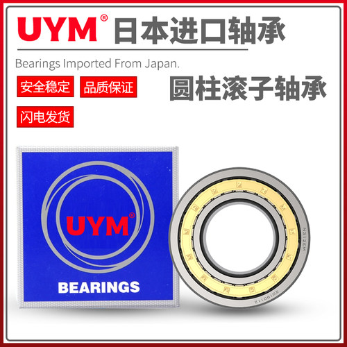 UYM日本进口 圆柱滚子轴承N NJ NU 1003 1004 1005 1006 1007 EM