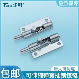 R伸缩门可拆式 N1A50WL 柜门铰链自动弹簧铰链 镀锌插销铰链F6