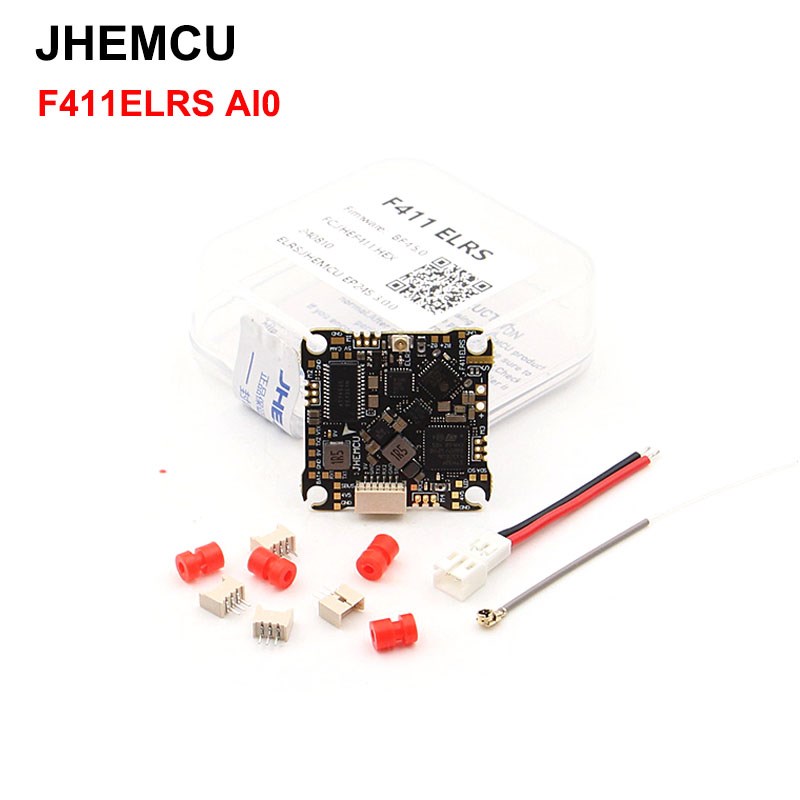 JHEMCU F411ELRS 1S 2S 穿越机飞控 ELRS 12A电调 高清天空端