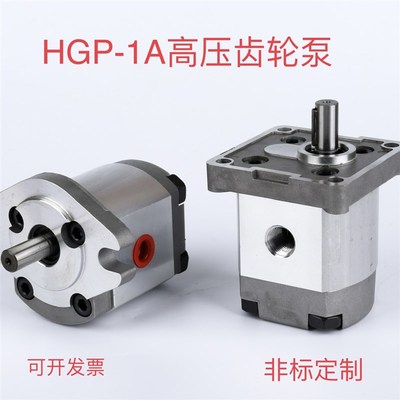 小型定量高压齿轮油泵头液压机系统/站HGP-1A-F1234568R巨丰四孔