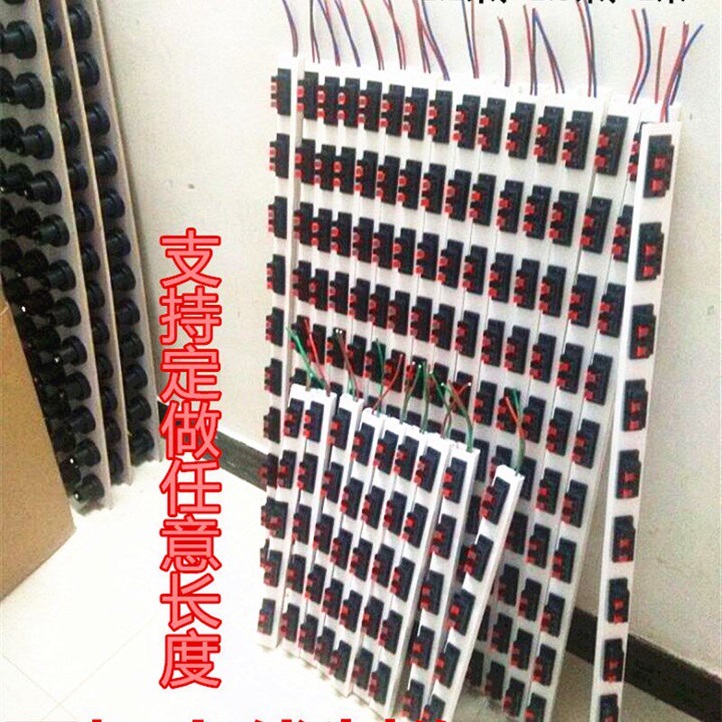 LED灯具老化线夹 国标紫铜线制作测试线夹老化台 老化测试架线夹