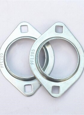 钢板冲压菱形轴承座/外球面轴承支座/PFL203/204/205/206/207/208