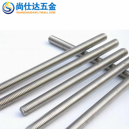304不锈钢 丝杆 牙条 通丝螺杆 M4M5M6M8M10M12M14M16M18M20M24