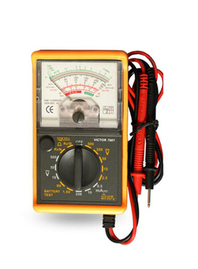 胜利 VC7001高性能高精度机械指针万用表袖珍迷你便携式多用表