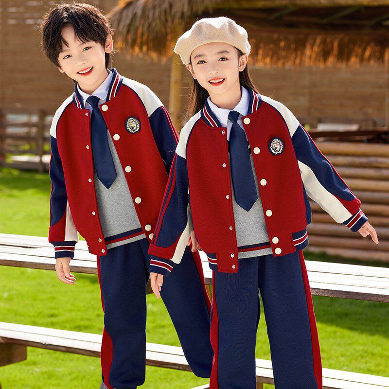 校服小学生班服春秋装儿童学院z风秋冬款夏季三件套幼儿园园服套
