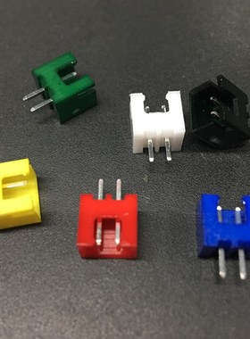 XH-2A XH2.54 2.54MM 接插件 直针 弯针插座XH-2P 黄黑蓝色红绿橙