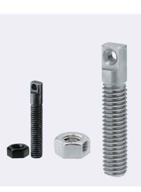 两平面型SAIPO/AIPO10/12-30/35/40/50/60/70碳钢粗牙螺纹型拉伸