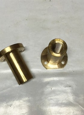 江苏南京四机钻床配件Z3725丝杆螺母铜螺母外径42/76 L94 T28*5