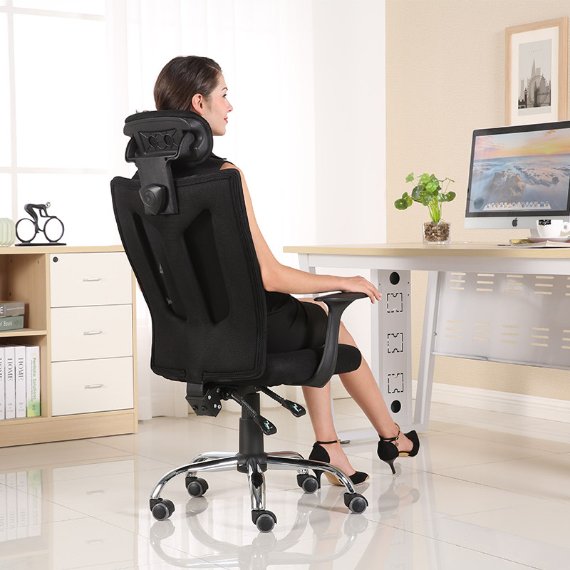 办公椅可躺舒适老板椅休闲椅升降转椅搁脚简约员工椅子家用电脑椅