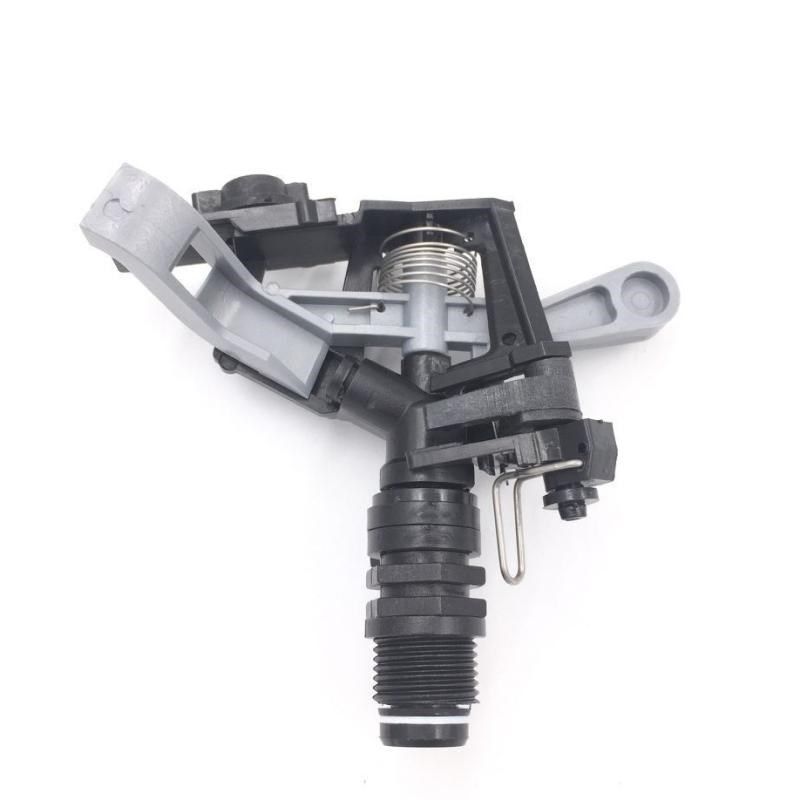 4分塑料摇臂喷头绿化灌溉洒水器园艺360度可调自动旋转草坪喷水头