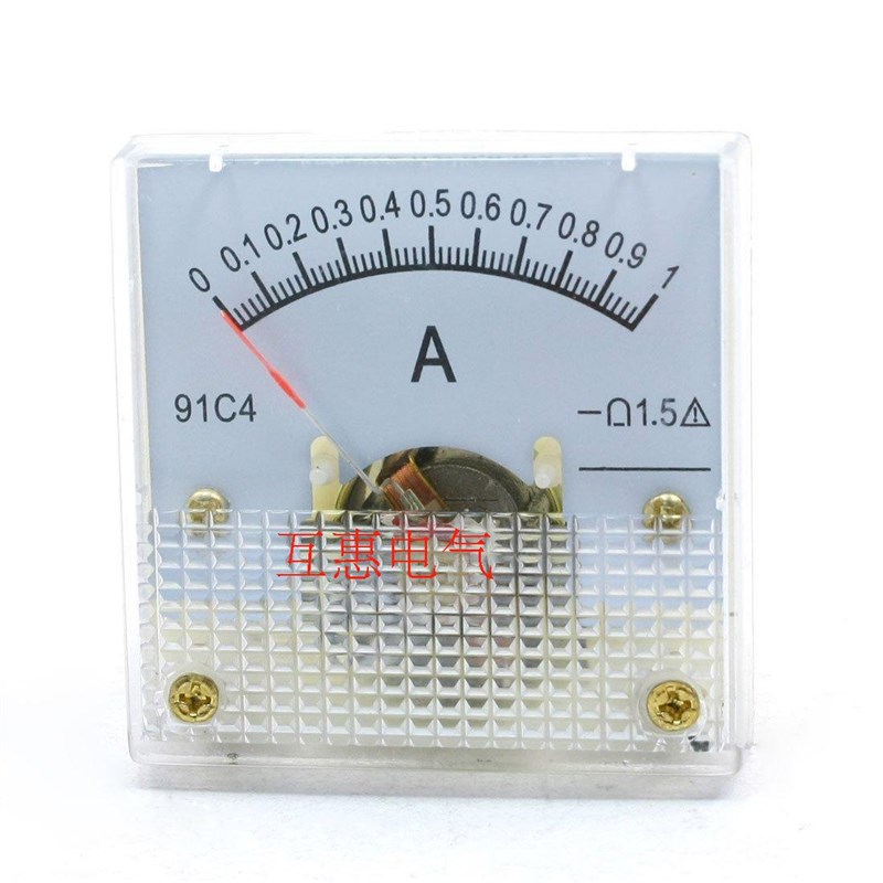 指针式直流电流表头91C4-A 30mA100mA500mA1A2A5A10A20A机械仪表