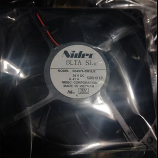12CM 55FUJ2 12038 24V 变频器散热风扇风机 NIDEC 0.41A B34978