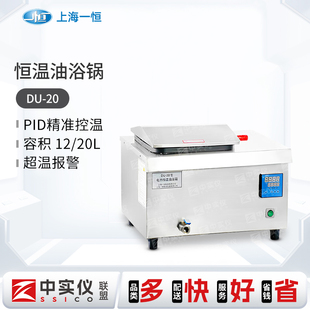 上海一恒 30G实验室油浴锅 数显电热恒温油浴锅DU