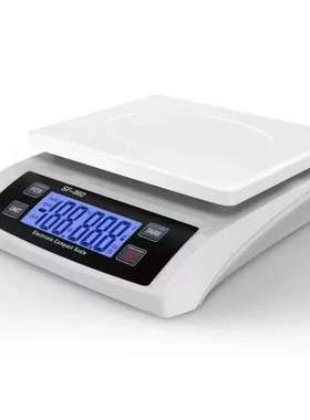 SF802电子秤家用电子厨房秤大显示屏电子称30kg食物秤烘焙秤台秤