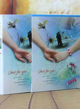 牵手相册 大7寸200张盒装5R插页相册 照相馆影集