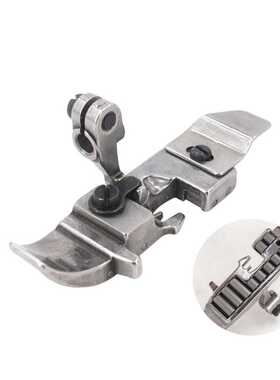 747 EX 压脚包缝机四线五线滚轮压脚 拷边机防皱压脚 带滚珠压脚