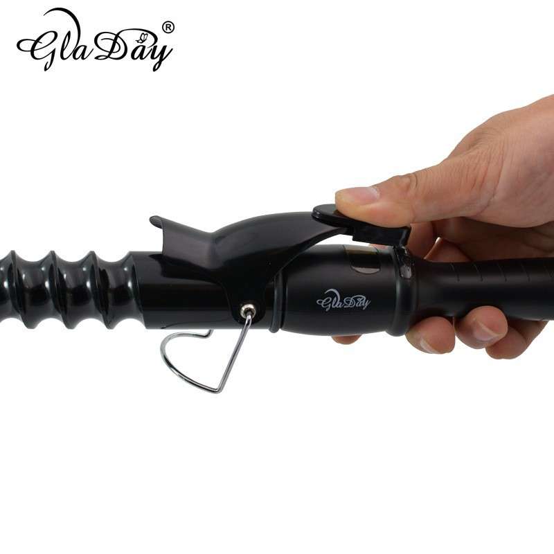 螺旋卷发器陶瓷不伤发蛋卷电卷棒大卷螺丝卷发棒小卷电气石陶瓷