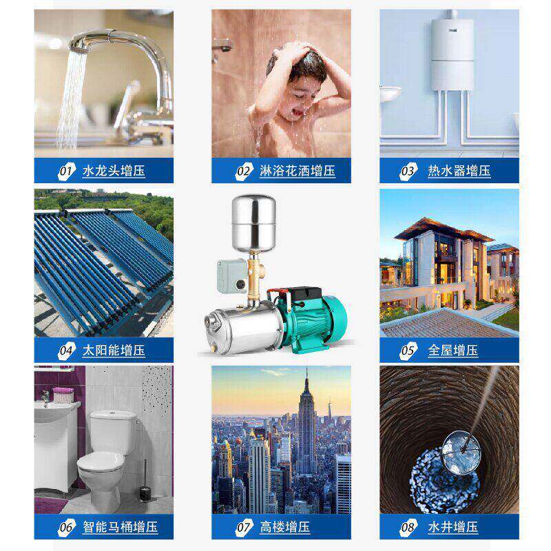 锈钢螺杆自吸泵不家用高扬程WZ61R5mo吸井水抽水自泵水来全自动增