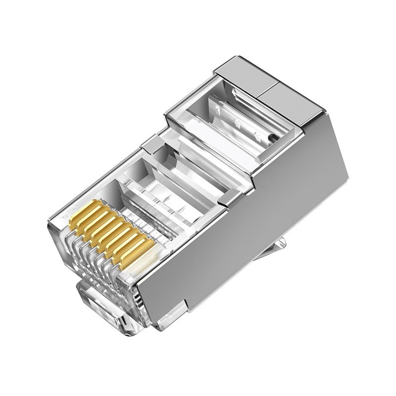 普联-LINK TL-EH62-00六类屏蔽水晶头00只盒装RJ45网线连接