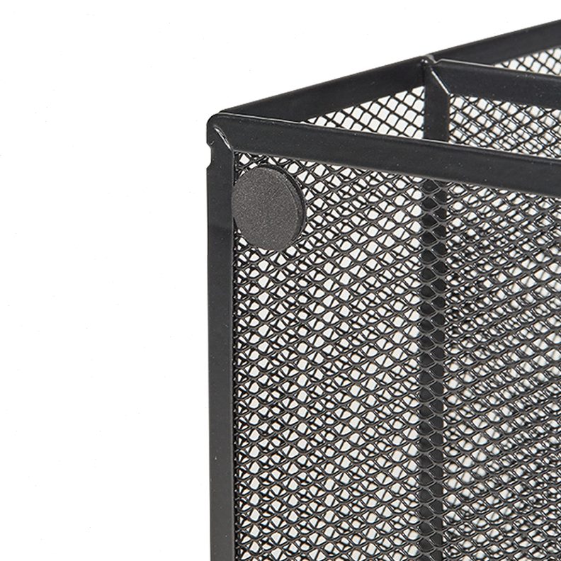 甄选齐心 B2076 金属资料架(七格) 黑