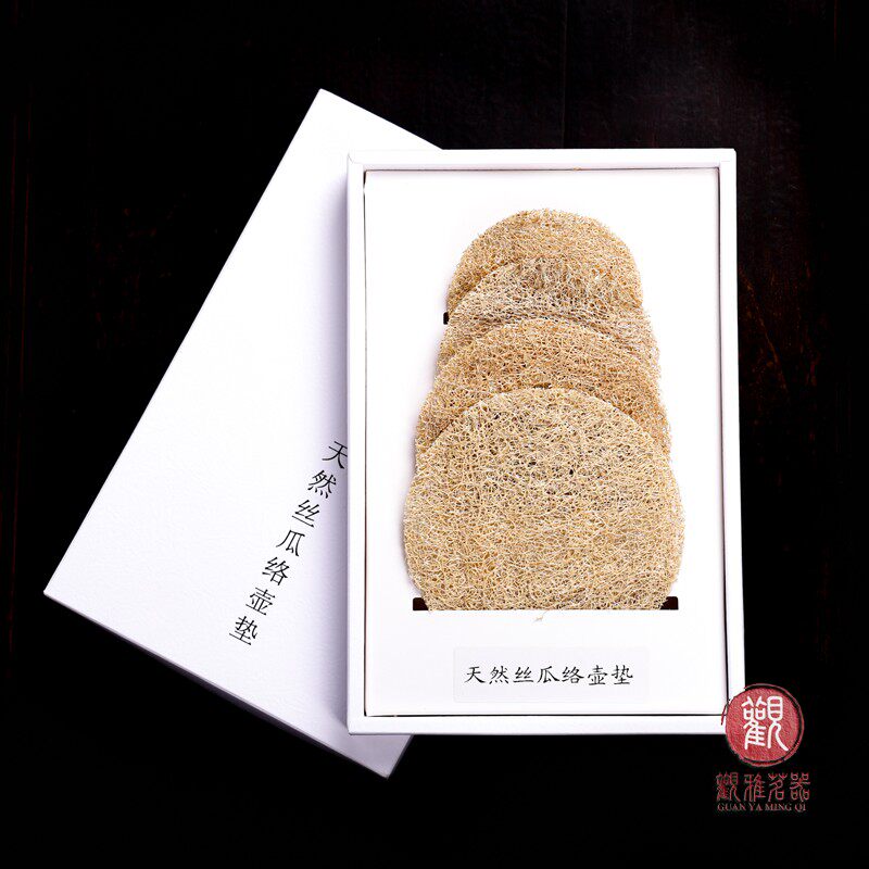 丝瓜茶垫丝瓜络养壶垫杯垫紫砂壶垫干泡台可吸水R壶承垫隔热丝瓜