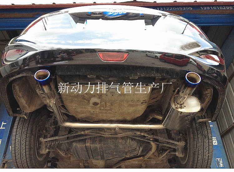 伊兰特改装排气管内回压鼓跑车声音鼓m鼓排气管改装dUiy出个性跑