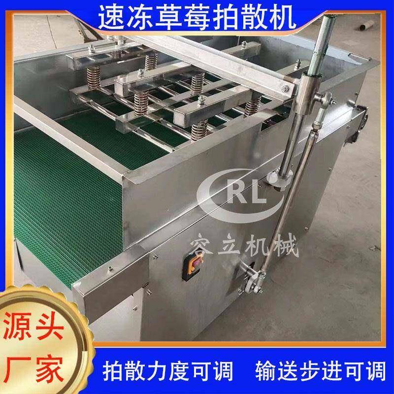 供桃器应速冻果蔬拍冻散机步进式速蓝莓拍散商用QJH速冻猕猴拍散
