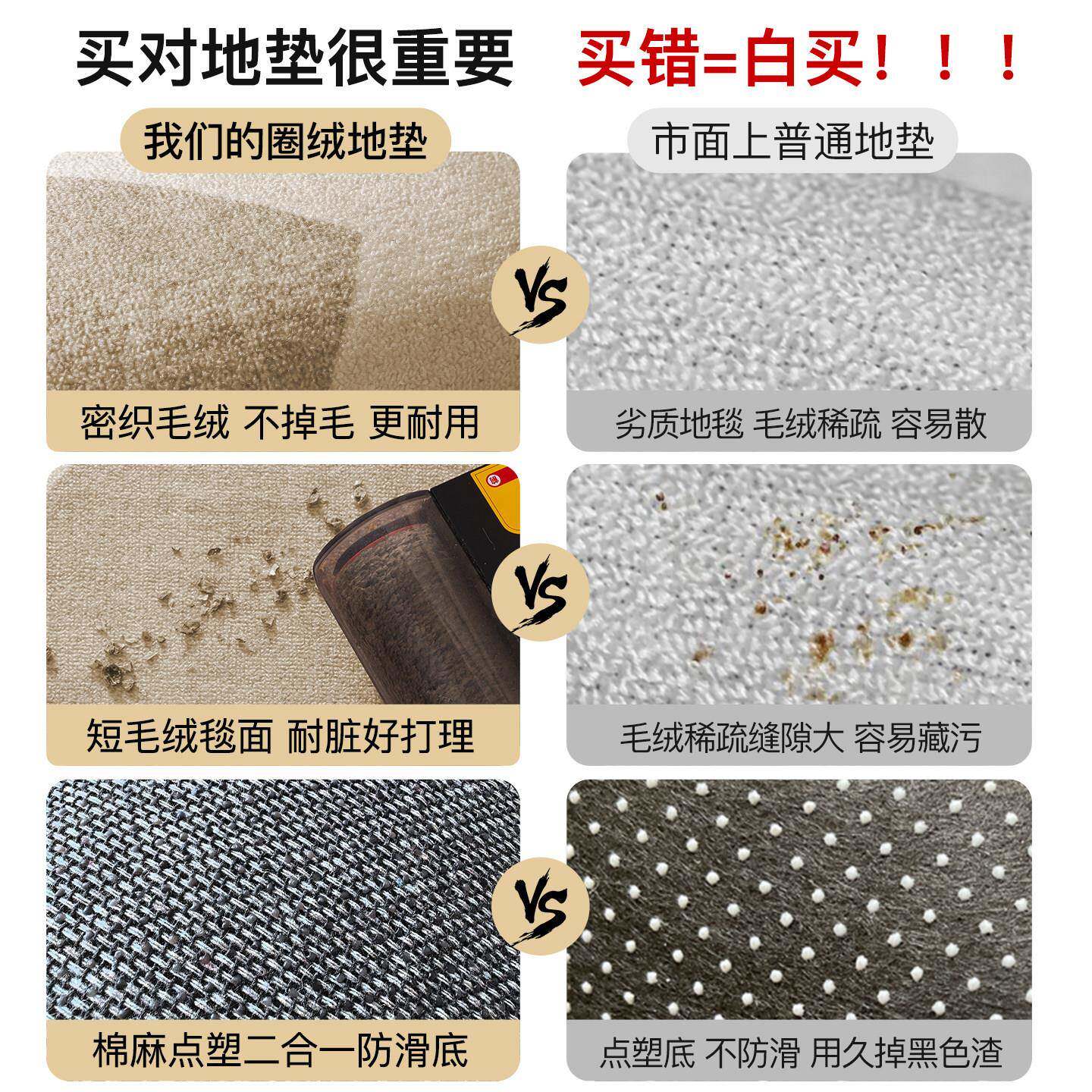 毯卡通房地卧室女MXRXL-CB孩地床边毯新款地毯儿童防滑垫加厚可擦