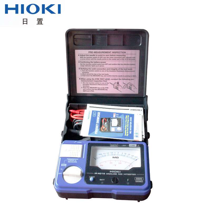 HIOKI日置IR4016-20 IR4017-20 IR4018-20 3490指针式绝缘电阻表