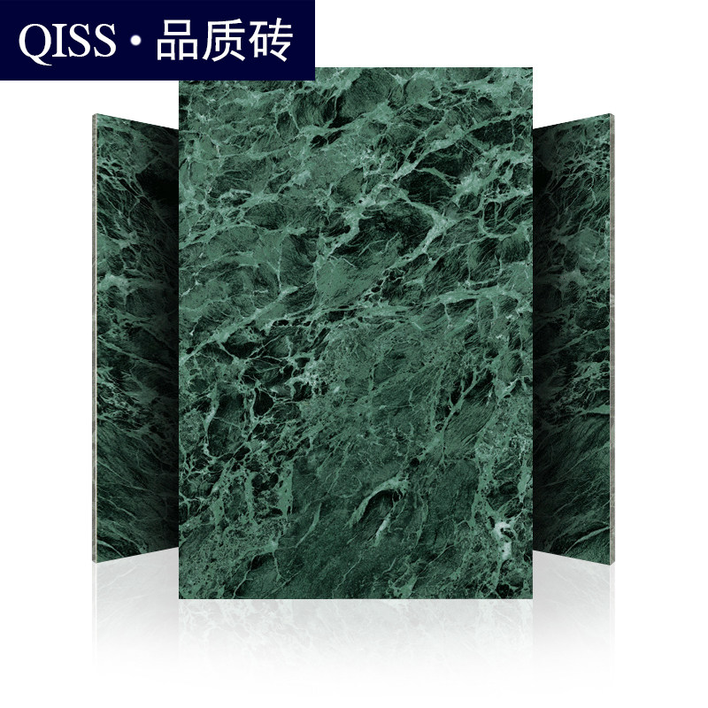 阿尔卑斯绿c大理石瓷砖600X900现代防滑耐磨客厅地砖电视背景墙砖