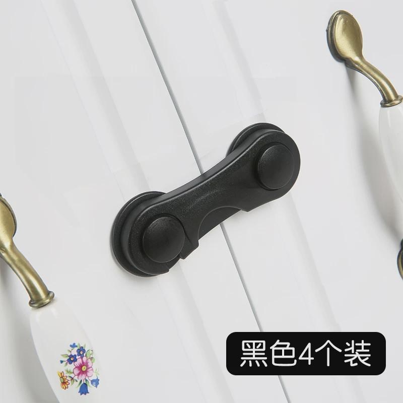 新款儿童锁扣抽屉柜门童锁防开门橱柜宝宝神器锁防夹手安全锁卡扣