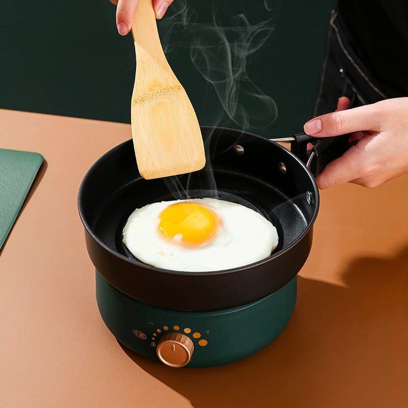 便携式电煮锅可折叠锅单人火锅旅行分体式多功能锅租房做饭两人厂