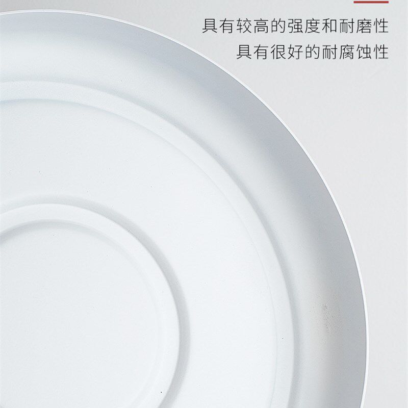 干泡茶盘家用功夫茶具托盘茶台茶托现代简约沥水小圆型不锈钢茶海