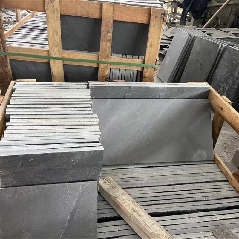 新款天然青石板地砖庭院阳台室外花园户外院子露台防滑广场石材地