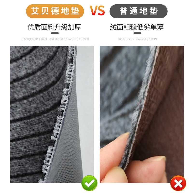 厨房地垫防滑防油家用整铺满铺长条垫子吸水N吸油耐脏地毯门垫脚