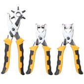 送钮扣 五爪扣菊花钳 甄选三合一多功能打孔钳 气眼压扣钳