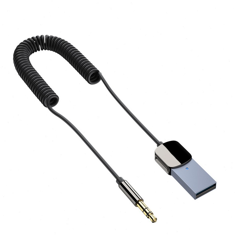 甄选ESSAGER EB01系列蓝牙5.0音频接收器3.5mm车载无线音响发射适
