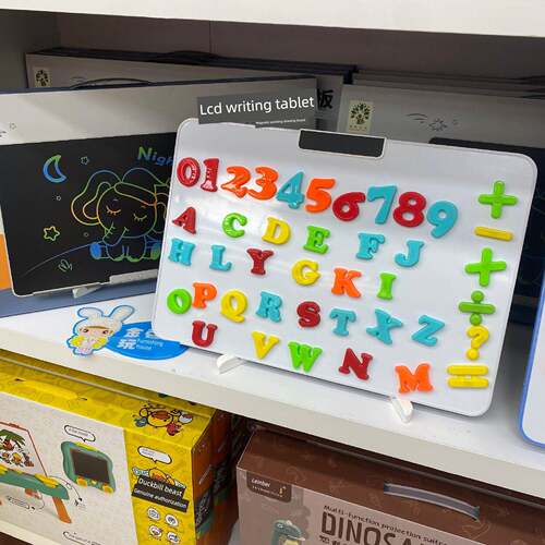 聚寸液晶+榕磁吸手写双面手485写液晶儿童绘画电子写字小黑绘画板