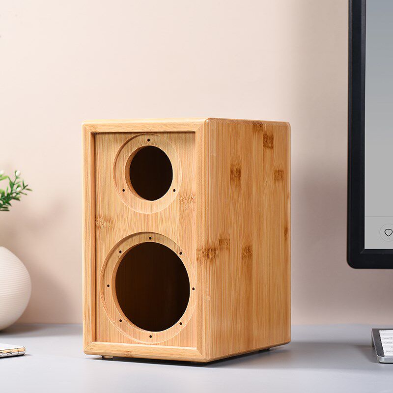 实木空音箱箱体h空箱子3寸二分频音箱书架hifi发烧书架专业空箱