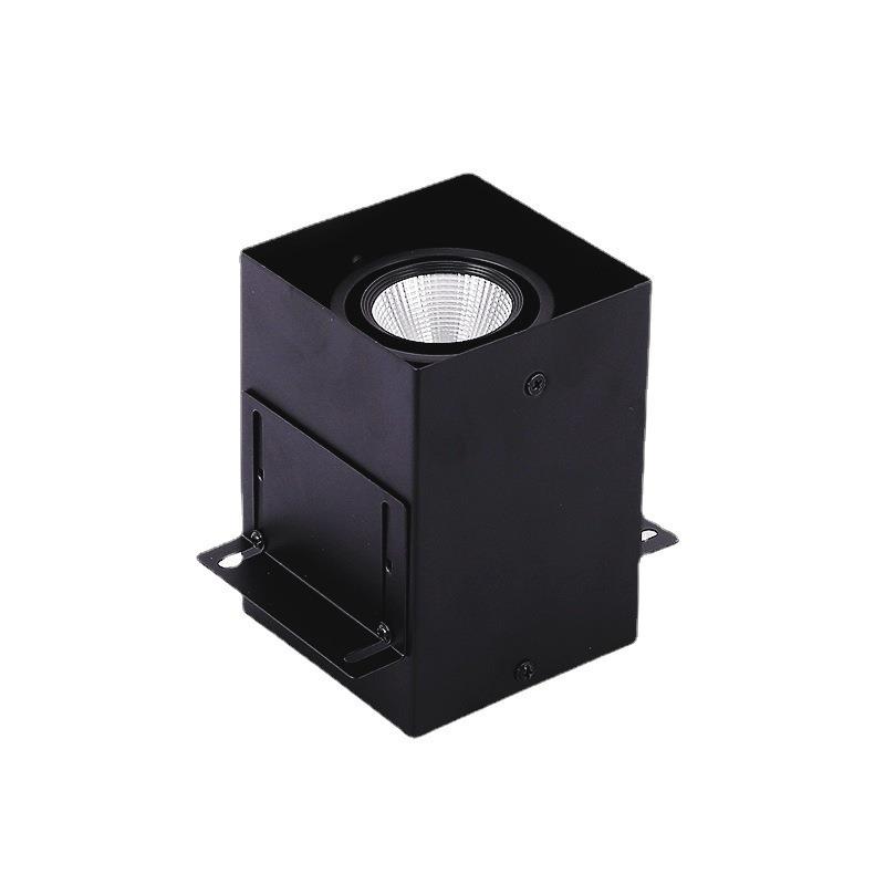 LED格栅灯斗胆灯铝方通射灯间隔5CM6CM7CM8CM10CM12CM15CM商用