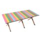 甄选户外露营折叠桌椅彩色野营便携蛋卷桌休闲花园露天庭院桌椅套